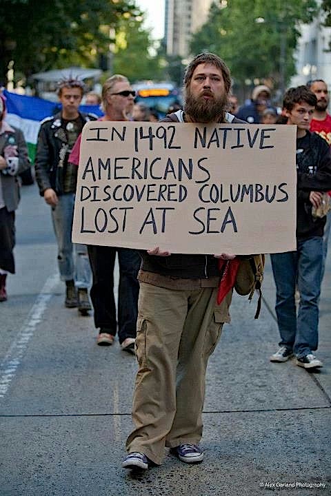 in-1942-native-american-indians-discovered-Columbus-lost-at-sea